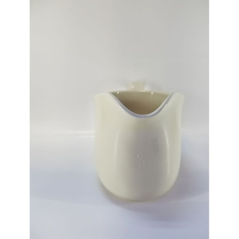 Corning Cream Pitcher White Stoneware B1-TY Vintage Microwave Safe Ceramic - Picture 5 of 10